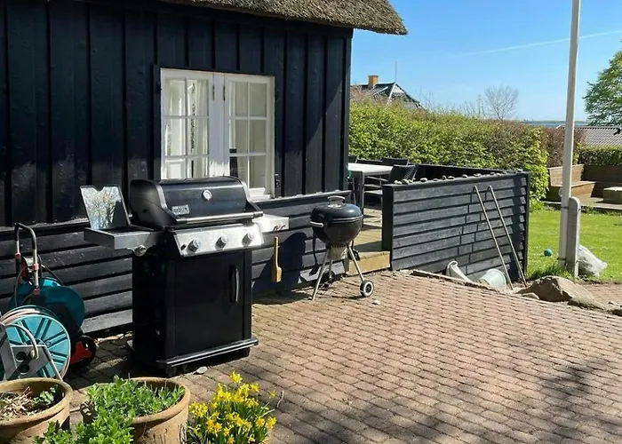 Holiday home Thatched Wooden House With Sea View Haderslev